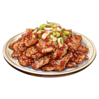 Bulgogi clipart ilustração png