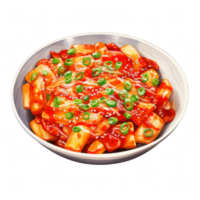 Tteokbokki Clipart Illustration png