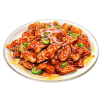 Bulgogi clipart ilustração png