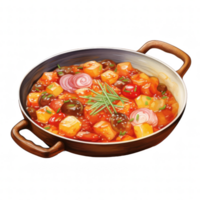 Korean Stew Illustration png