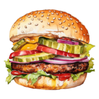 Hamburger clipart illustrazione png