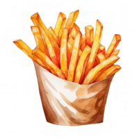 French Fries Illustration png