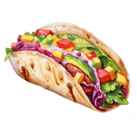 Taco Clipart Illustration png