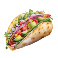 Taco Clipart Illustration png