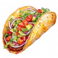 Taco Clipart Illustration png