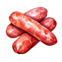 Sausages Clipart Illustration png