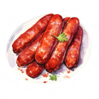 Sausages Clipart Illustration png