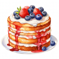 gâteau pudding illustration png