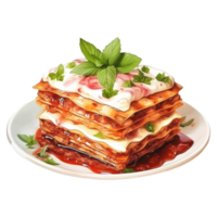 Lasagna clipart illustrazione png