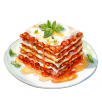 Lasagna clipart illustrazione png