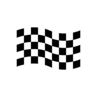 icon race flag logo vector