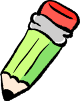 hand drawn colorful pencils png