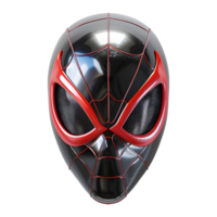 3D Rendering of a Funny Face Mask on Transparent Background png