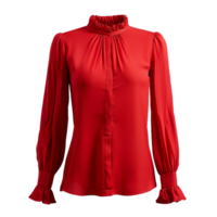 un' rosso toga vestito isolato su trasparente sfondo png