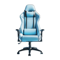 A gaming chair isolated on transparent background png