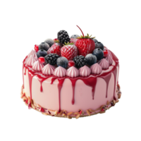 Cake isolated on transparent background png