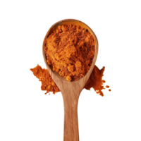 Masala on wooden isolated png