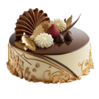 Cake isolated on transparent background png