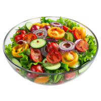 Salad isolated on transparent background png