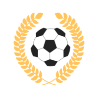 Trophäe Fußball Ball Illustration png