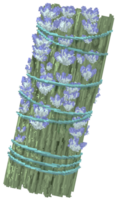 lavanda macchia bastone png