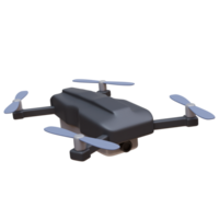 3d machen Illustration von Drohne mit Kamera. Luft Lieferung, Quadcopter, modern Technologien Konzept. modisch Stil 3d Symbol png