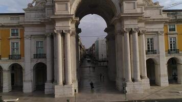 lissabon stadsbild portugal antenn se video