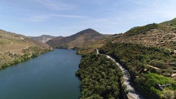 Douro Wine Region. Beautiful Nature Landscape Portugal video