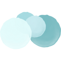 lutning cirkel bakgrund. abstrakt vattenfärg form isolerat på transparent bakgrund. vibrerande Färg blandning design mall png