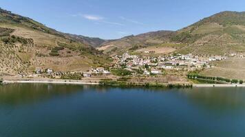 Douro Wein Region. schön Natur Landschaft Portugal video