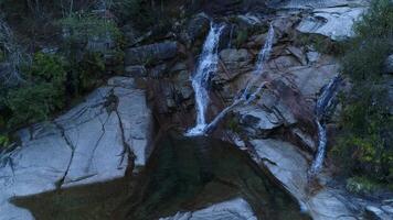 Waterfall in the Mountains video