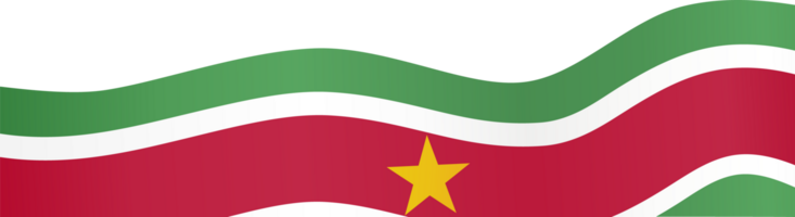 Surinam bandera ola png