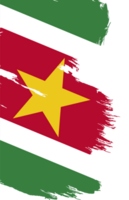 Suriname flag brush png