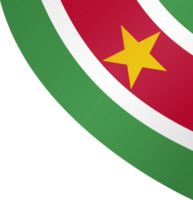 suriname drapeau vague png