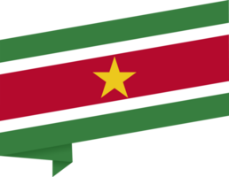 Surinam bandera ola png