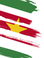 escova de bandeira do suriname png