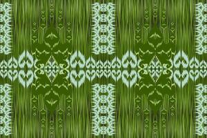 Ethnic ikat chevron pattern background Traditional pattern on the fabric in Indonesia and other Asian countries. vector