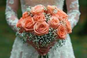 bridal wedding bouquet flowers professional photography photo