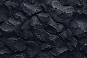 black rock face or rugged stone texture background pattern photo