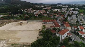 Construction site Aerial View video