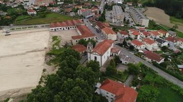 Construction site Aerial View video