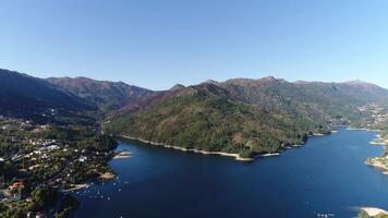 Natural Park of Geres Portugal Aerial View video