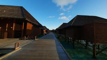 luxury water houses in the Maldives video
