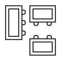 Lego Icon Design For Personal And Commercial Use vector