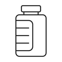 Vials Icon Design For Personal And Commercial Use vector