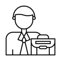 Hr Manager Icon Design vector