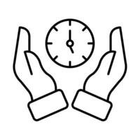 Time Save Icon Design vector