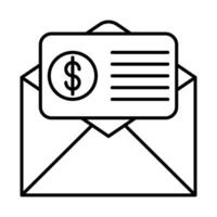 Paycheck Icon Design vector