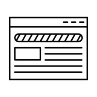 Web Browser Icon Design vector