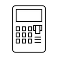 Atm Icon Design vector
